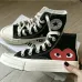  Converse plimsolls 1970s CDG PLAY sneakers #9120852