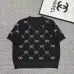 Gucci Jacquard Knit Sweater in Black and White #A46453