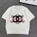 Women's Chanel Heart Pattern Knit Vest with Logo Detail #A46459