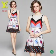 2021 Louis vuitton printed dress #99902970