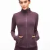 2021 autumn and winter models  stretch zipper running long-sleeved yoga sports jacket women #999901216